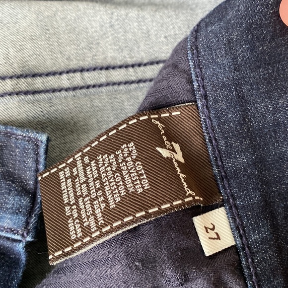 7 For All Man Kind Slim Straight Jeans - Picture 4 of 9